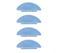 10 Pack Mop Cloths for ZACO A10 Pro Robot Vacuum Cleaner Replacement Microfiber Pads for Maintaining Clean Floors in Homes with Pets (4 Pack)