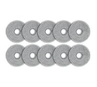 (10 Pack) Mop Pads for Roborock QV 35A, QV 35S, Q Revo, Qrevo MaxV, Qrevo Pro, Qrevo S, Qrevo Master, Qrevo Slim, QRevo Curv/ S5X/ 5A1/ 5XC, Saros 10R, Qrevo Edge/ S5A, Saros Z70, Mop Pad Accessories