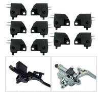 10 Pack Motorcycle Brake Light Switch Buttons Compatible with Front Left Right Stop Lever and Clutch for Most Motorcycle Models (10Pcs Right)