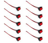 10 Pack Motorcycle Performance Designed for Scooter Electric Car Modified Control High Strength Abs For Installation Direct Replacement
