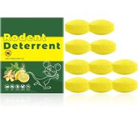 10-Pack Mouse Rodent Peppermint Oil Pellets for Indoor and Outdoor, Safe for Pets and Family, Effective Against ,