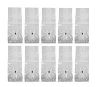 10 Pack Mushroom Grow Bags for Home Cultivation, PP Plastic High Yield Growing Bags with Filter for Gourmet and Medicinal Mushrooms, Moisture Retentive Monotub Supplies Multiple Sizes Included(15×50)