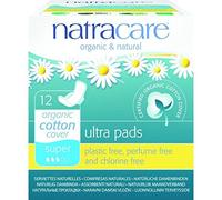 (10 PACK) - Natracare - Ultra Pads Super with Wings | 12pieces | 10 PACK BUNDLE by Natracare