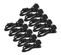 10 Pack NEW MicroConnect IEC C5 3 Pin Cloverleaf Power Cable 2m Black PE090818