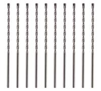 10 Pack Of 7mm x 150mm Long TCT Masonry Drill Bits - For Concrete, Brick, Stone, Porcelain Ceramic Tiles Plastic Wood - Masonry Drill Bits Set For Standard Rotary Drills & Hammer Drills (NOT SDS)