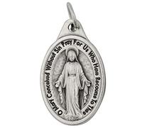 10 Pack of Assorted Saint Medals | Catholic Pendants | Great for CCD Class, First Communion, RCIA, and Confirmation | Made in Italy