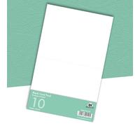 10 Pack of Blank Cards and Envelopes Quality 300GSM Card Stock with Envelope Card Size 172mm x 137mm Envelope Size 175mm x 145mm