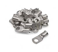 10 Pack of Copper Tube Cable Lugs Welding Crimp Battery Starter Terminals 6mm to 240mm (25mm² x 12mm)