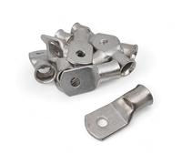 10 Pack of Copper Tube Cable Lugs Welding Crimp Battery Starter Terminals 6mm to 240mm (95mm² x 12mm)