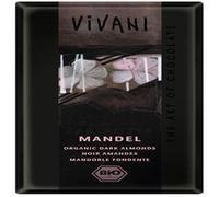 10 Pack of Gluten Free Vivani Dark with Almonds Chocolate 100 g