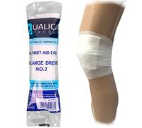 10 Pack of No.2 Sterile Ambulance First Aid 20cm x 15cm Dressings