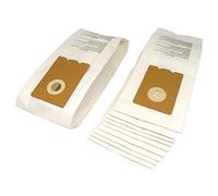 10 Pack of Paper Dust Bags Compatible with Truvox VCU VUV-QD Valet Upright Vacuum Cleaners