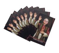 10 Pack of Prayer Cards for Pope Leo XIV | 4" x 2.5" Wallet Size | Great Catholic Gift