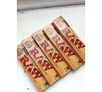 10 Pack of Raw Paper RAW King Size Slim Rolling Papers 5 Booklets = 160 Papers ITK_Trade(1)