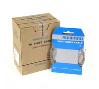 10 Pack of Shimano Shift Inner Cable - 1.2mm x 2100mm - Gear Wire - MTB, Road