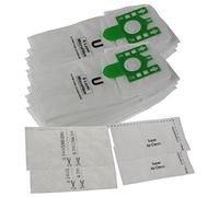 10 Pack of U Type Vacuum Cleaner Dust Bags Compatible with Miele U Type S7210, S7260, S7280, S7580, S7510, S7000