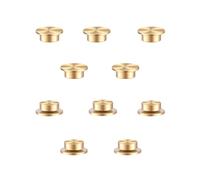 10-Pack of Ultra-Mini Metal Spinner Bearings, 5x7x2.5mm Tiny Rotating Mechanisms for Scrapbooking, Making Delicate Jewelry, Interactive Greeting Cards, and Micro DIY Crafts with 360° Smooth Rotation