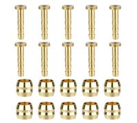 10-Pack Olive and Barb Inserts for Bike Hydraulic Disc Brake Hoses,Bike Parts,Replacement Part,Compatible with Shimano, Avid, SRAM (BH59)