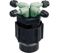10-Pack Orbit Drip Irrigation System 4-Port Watering Manifold, 1/4" Dripper Tube, 61004D