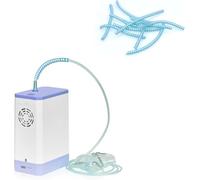 10 Pack Oxygen Tube Support Crimp Straightener for Portable Concentrators, Tanks & Hoses - Anti-Kink Tubing Stabilizer, Secures Nasal Cannulas & Prevents Bends