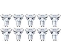10 Pack - Philips CorePro LED Spot 4W (50W) Dimmable GU10 Lamp 3000k Natural White 345 Lumen 15000 Hours 36° Beam - 929002068399