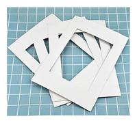 10 Pack Photo Frames Mounts, Photo Mounts A4, White Picture Mount Mat For 6 x 8 inch Image