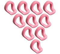 10 Pack Pink Door Handle Drawer Handles Zinc Alloy Pull Wardrobe Handles Knobs Furniture Hardware for Kitchen Cupboard Pulls Handle Solid Cabinet Hardware Dresser Handles with Screws