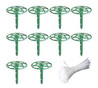 10 Pack Plant Supports for Strawberries, Plastic Brackets for Keeping Strawberry Plants Elevated and Clean in Various Growing Conditions (23 * 19cm)