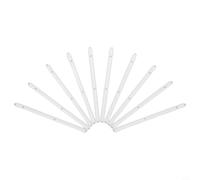 10 Pack Plastic Drawer Slides White Black Brown 180mm 235mm 298mm Draw Runners Rails Replacement Parts for Kitchen Cabinet Drawers Pull Out Storage