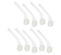 10-Pack Plastic Queen Bee Catcher Cage - Transparent Beekeeping Tool for Professional Management - Essential Bee Equipment with PE Bag Packaging
