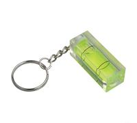 10-Pack Pocket-Sized Square Level Tool, 40mm x 15mm x 15mm Acrylic for Bullseye Level for Horizontal Alignment, Inclinometer & DIY Home Work