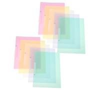 10 Pack Portable Side-Opening File Folders with Swing Clip - Lightweight Foldable Report Covers for Secure Document Storage & Quick Access - Ideal for Office & School nization