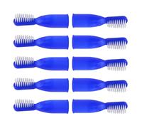 10 Pack Prison Toothbrush Ride Size Toothbrush Deep Cleaning Dog Toothbrush Finger Toothbrushes Small Toothbrushes