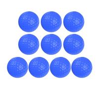10 Pack PU Foam Golf Practice Balls for Golf Swing, Blue