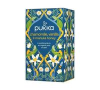 (10 PACK) - Pukka Chamomile Vanilla & Manuka Honey Tea| 20 Bags |10 PACK - SUPER SAVER