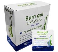 10 Pack Qualicare 5cm x 5cm Small Non Adherent First Aid Burns Scalds Dressings