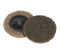 10 PACK Quick Change Coarse Preparation Pad - 50mm Dia - Suits Mini Air Sanders