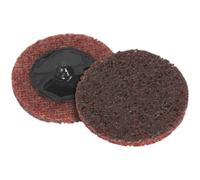 10 PACK Quick Change Medium Preparation Pad - 50mm Dia - Suits Mini Air Sanders