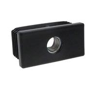 10 Pack Rectangular M10 Plastic Threaded Inserts, Tube Inserts, Fittings, Fabrication, Box Section