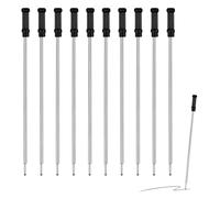 10 Pack Replacement Ballpoint Pen Refills for Cross Ballpoint Pens, Rollerball Refill Black Ink Medium 1.0mm Tip Compatible with Cross 8513 Ink Cartridges, 11.6cm Length for Smooth Smudge Free Writing