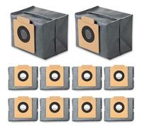 10 Pack Replacement Dust Bags Compatible With Eufy Clean X8 Pro Robot Self-Empty Station Vacuum Bags Accessory Part