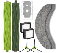 (10 Pack) Replacement Parts Compatible with iRobot Roomba Combo j7, Combo j7+, Combo j9+, Combo 10 Max Robot Vacuum, Dual Rubber Roller Brush, 2 Mop Pads, 2 HEPA Filters, 2 Dust Bags, 2 Side Brushes