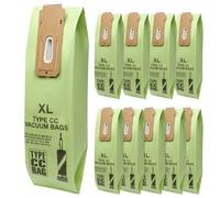 10 Pack Replacement Type CC Vacuum Bags for Oreck XL XL2 XL7 XL21 Upright Vacuum Cleaner,Part # CCPK8, CCPK8OH, CCPK8DW, AK1CC6A