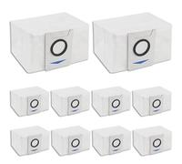 10 Pack Replacement Vacuum Bags Compatible With Ecovacs Deebot X1 Omni X1 Turbo T10 Omni T20 Omni T20 Max T20 Pro Robot Vacuum, T20 Dust Bags Accessory Parts