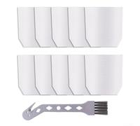 10-Pack Reusable Cloth Vacuum Filter for XLC02, LC01 & BCL180 Cordless Vacuums - T-03193 Replacement Filter