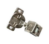 10 Pack Rok Hardware Grass TEC 864 108 Degree 1-1/2" Overlay 3 Level Self Close Screw On Compact Cabinet Hinge 04499-15 3-Way Adjustment 45mm Boring Pattern