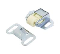 10 Pack Rok Hardware Roller Wheel Spring Cabinet Furniture Closet Door Catch Latch Holder in Zinc Finish with Screws, ROKRC