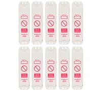 10 Pack Scaffold Inspection Tags Status Holder, ABS Plastic Safety Sign with Do Not Use Insert for Construction Site Equipment Lockout Tagout Ladder Scafftag