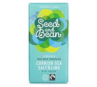 (10 PACK) - Seed & Bean - Milk Choc with Lime & Sea Salt | 85g | 10 PACK BUNDLE
