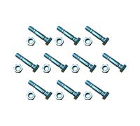10 Pack Shear Bolt Pin Lock Nut 710-0890 710-0890A Compatible with MTD Snow Blower 316E610 E729 E229 E134 E138 Compatible with Yard-Man Snow Blower 316E633E701 316E733E401 316E733E701